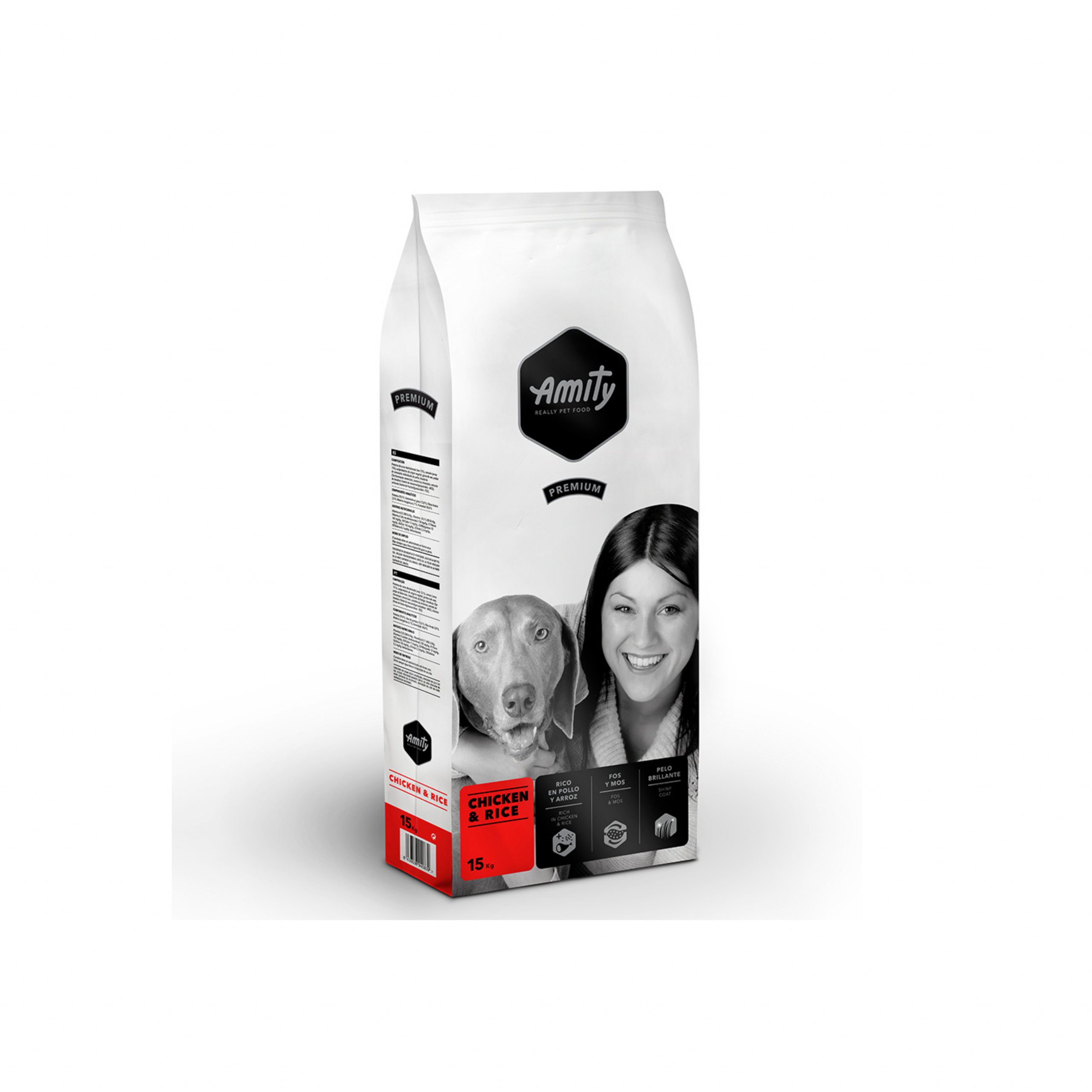 Amity Premium Dog Food - Chicken & Rice - 15KG