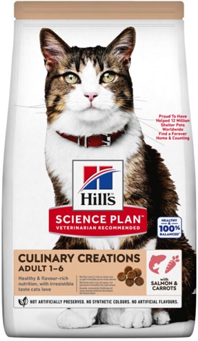 Hill's Science Plan Culinary Creations Adult 1-6 with Salmon