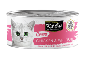 Kit Cat Gravy - Chicken & Whitebait